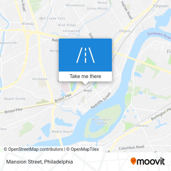 Mapa de Mansion Street