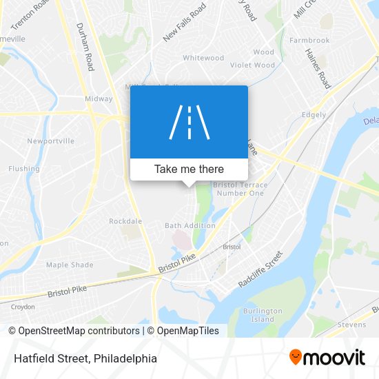 Mapa de Hatfield Street