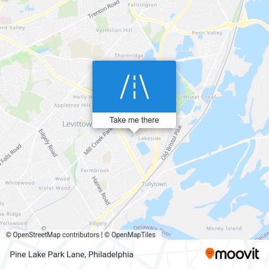 Mapa de Pine Lake Park Lane