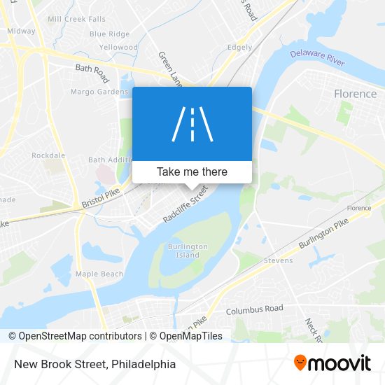 New Brook Street map