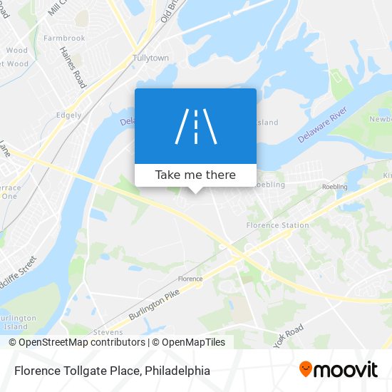 Florence Tollgate Place map