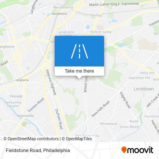 Mapa de Fieldstone Road