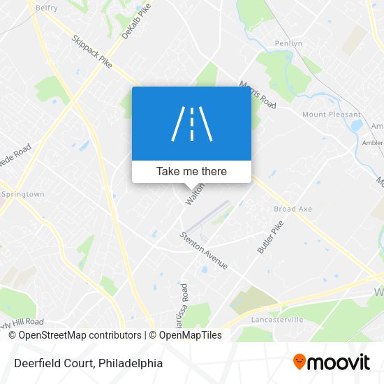 Mapa de Deerfield Court