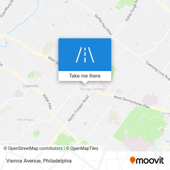 Mapa de Vienna Avenue