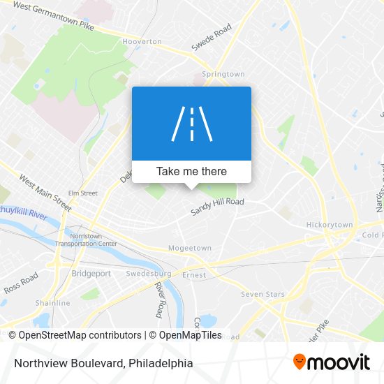 Mapa de Northview Boulevard