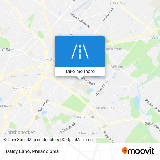 Mapa de Daisy Lane