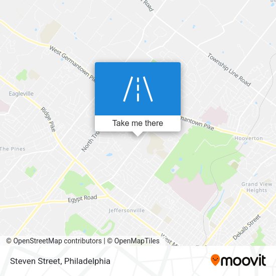 Steven Street map