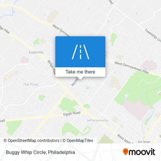 Buggy Whip Circle map