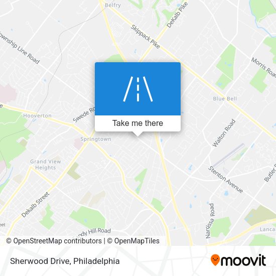 Mapa de Sherwood Drive