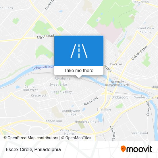 Mapa de Essex Circle