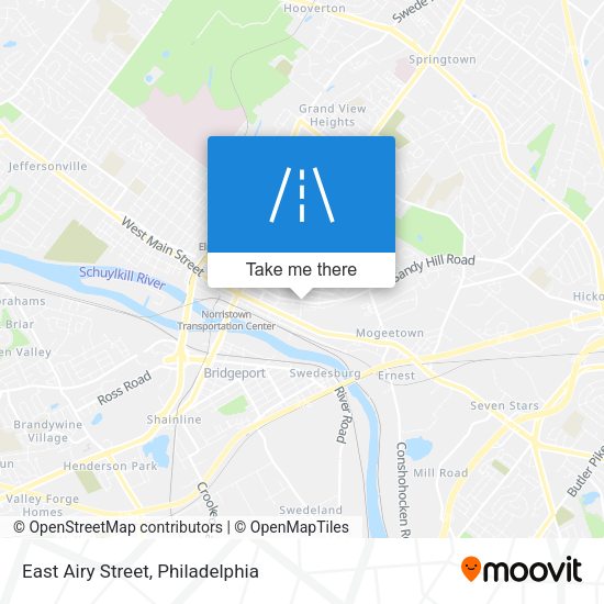 Mapa de East Airy Street