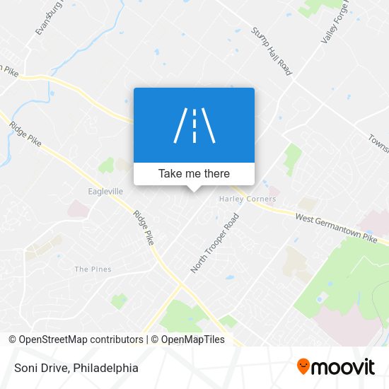 Soni Drive map