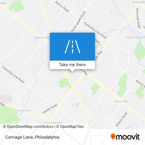 Carriage Lane map
