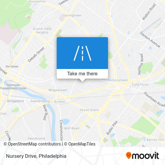 Nursery Drive map