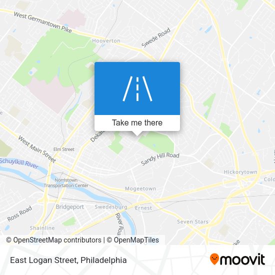 East Logan Street map