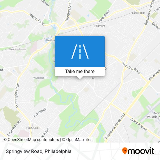 Springview Road map