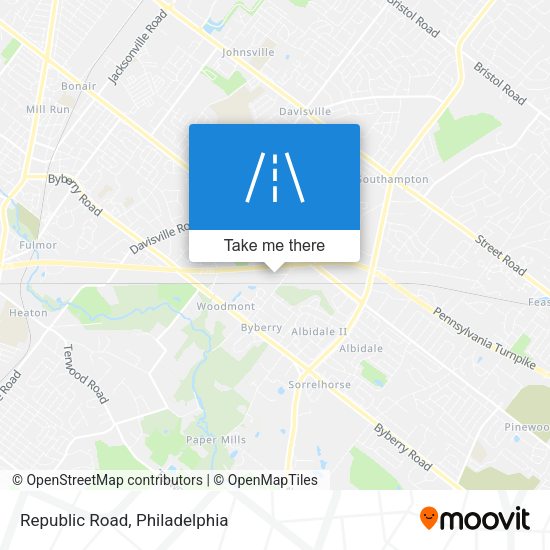 Mapa de Republic Road
