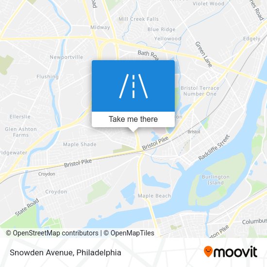 Mapa de Snowden Avenue