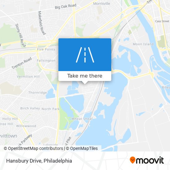 Mapa de Hansbury Drive