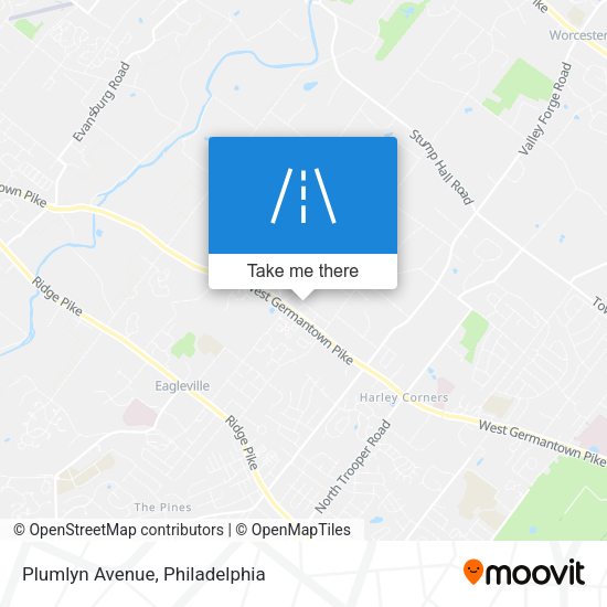 Mapa de Plumlyn Avenue