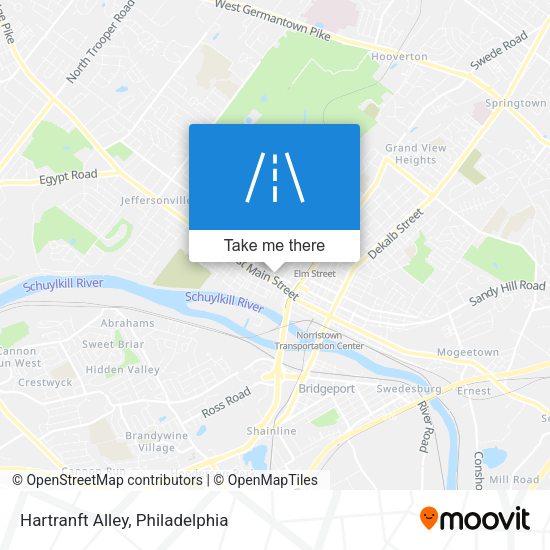 Mapa de Hartranft Alley