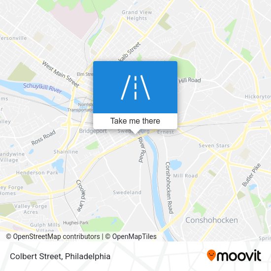 Mapa de Colbert Street
