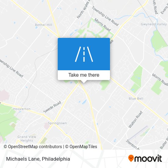 Mapa de Michaels Lane