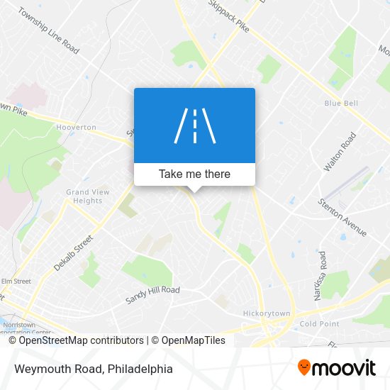 Weymouth Road map