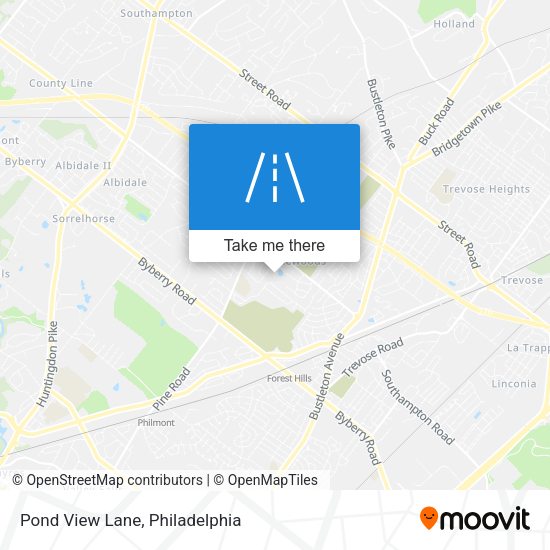Mapa de Pond View Lane