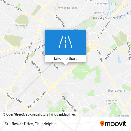 Sunflower Drive map