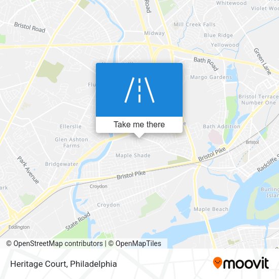 Heritage Court map