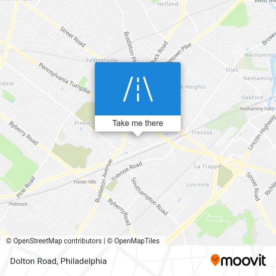 Mapa de Dolton Road