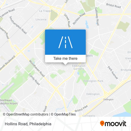 Mapa de Hollins Road