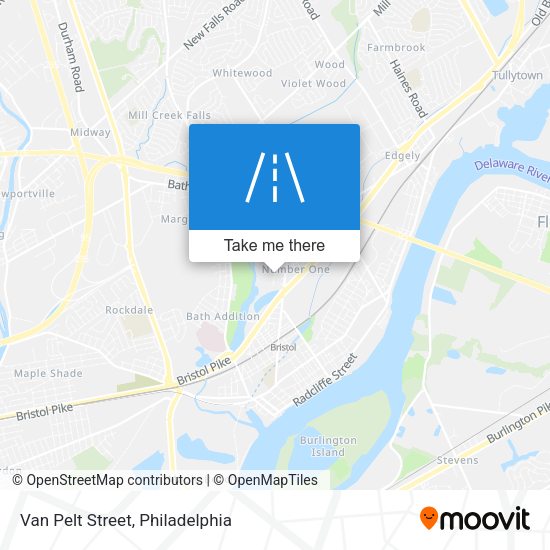 Van Pelt Street map