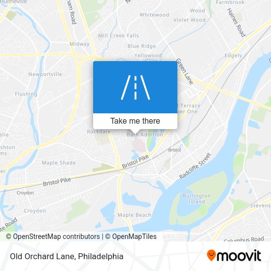 Mapa de Old Orchard Lane