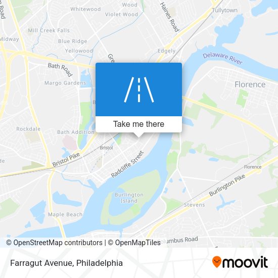 Farragut Avenue map
