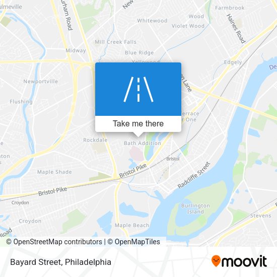 Mapa de Bayard Street
