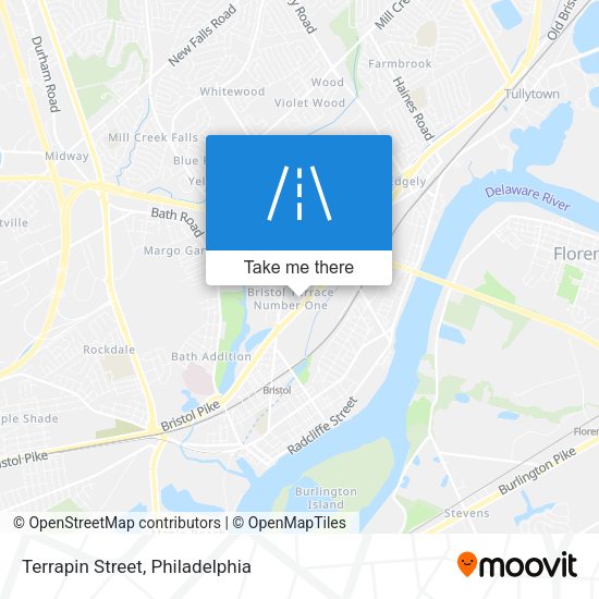 Terrapin Street map