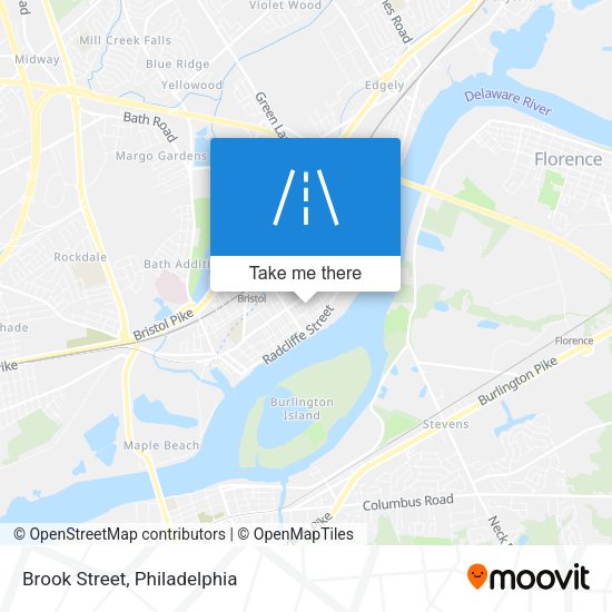 Mapa de Brook Street
