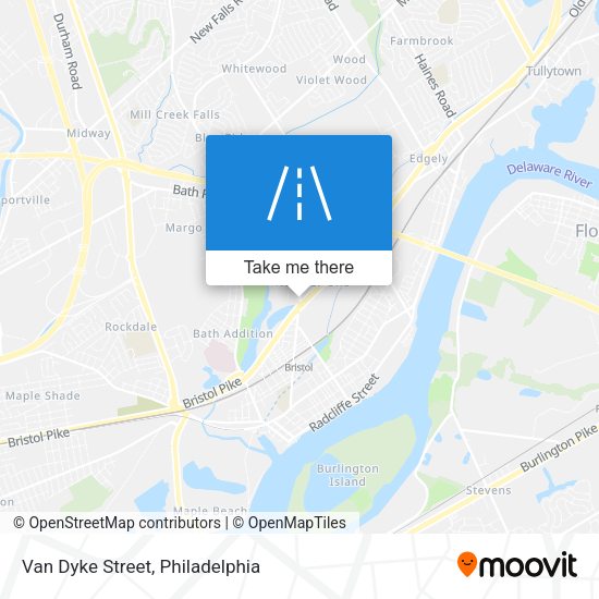 Van Dyke Street map