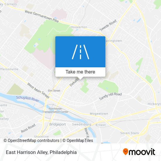 Mapa de East Harrison Alley