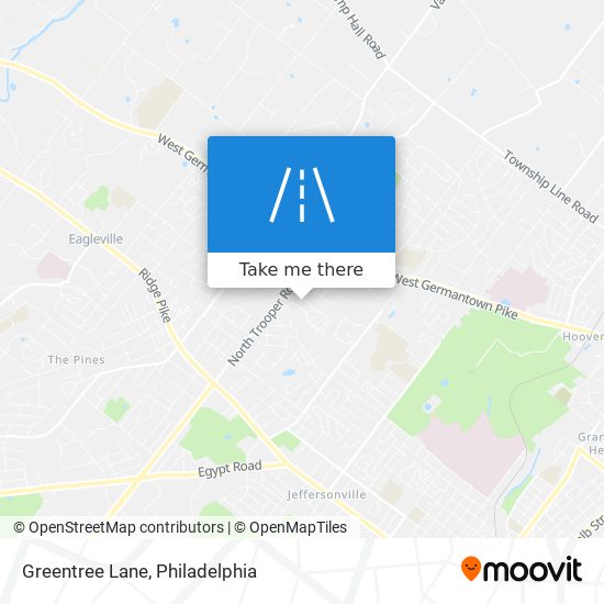 Mapa de Greentree Lane