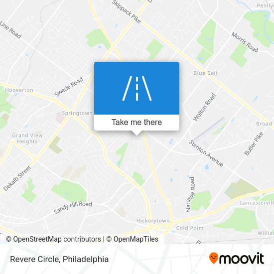 Mapa de Revere Circle