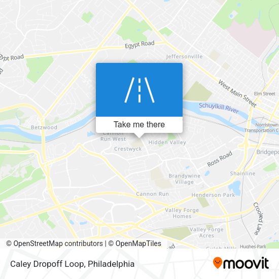 Caley Dropoff Loop map