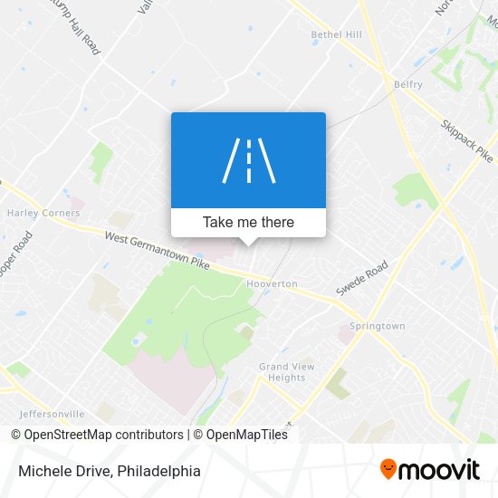 Mapa de Michele Drive
