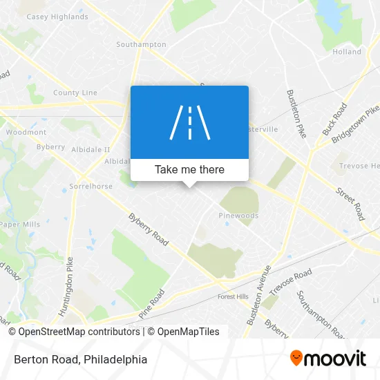 Berton Road map