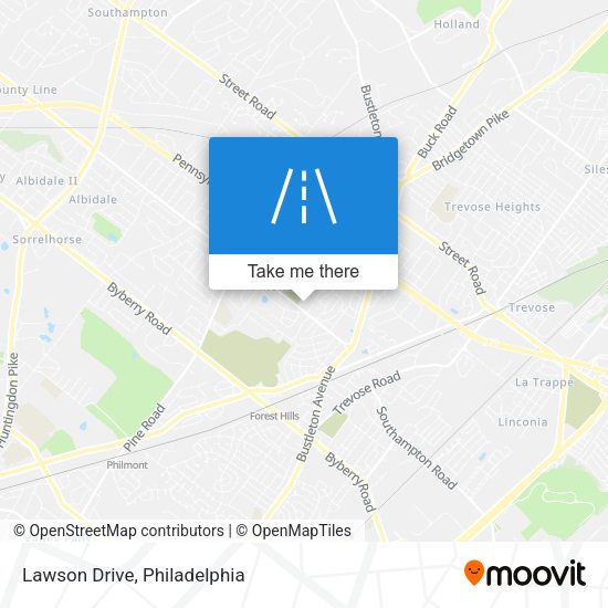Mapa de Lawson Drive