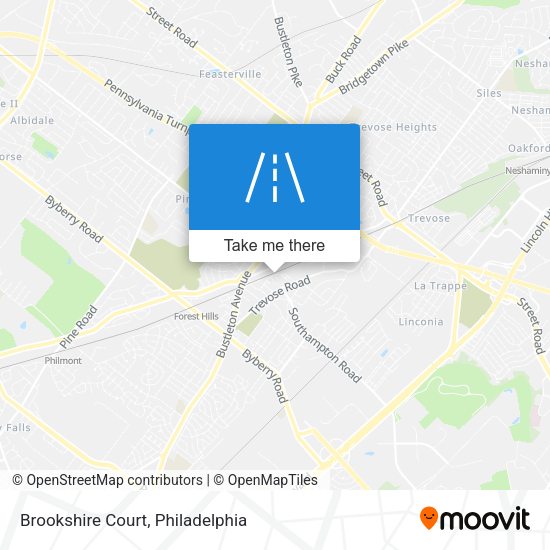 Mapa de Brookshire Court