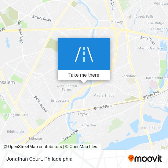 Mapa de Jonathan Court