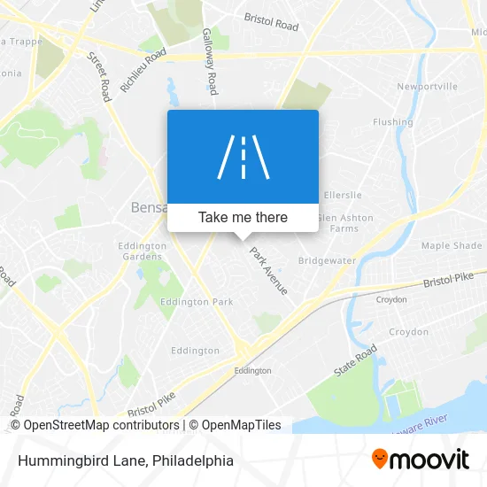 Hummingbird Lane map